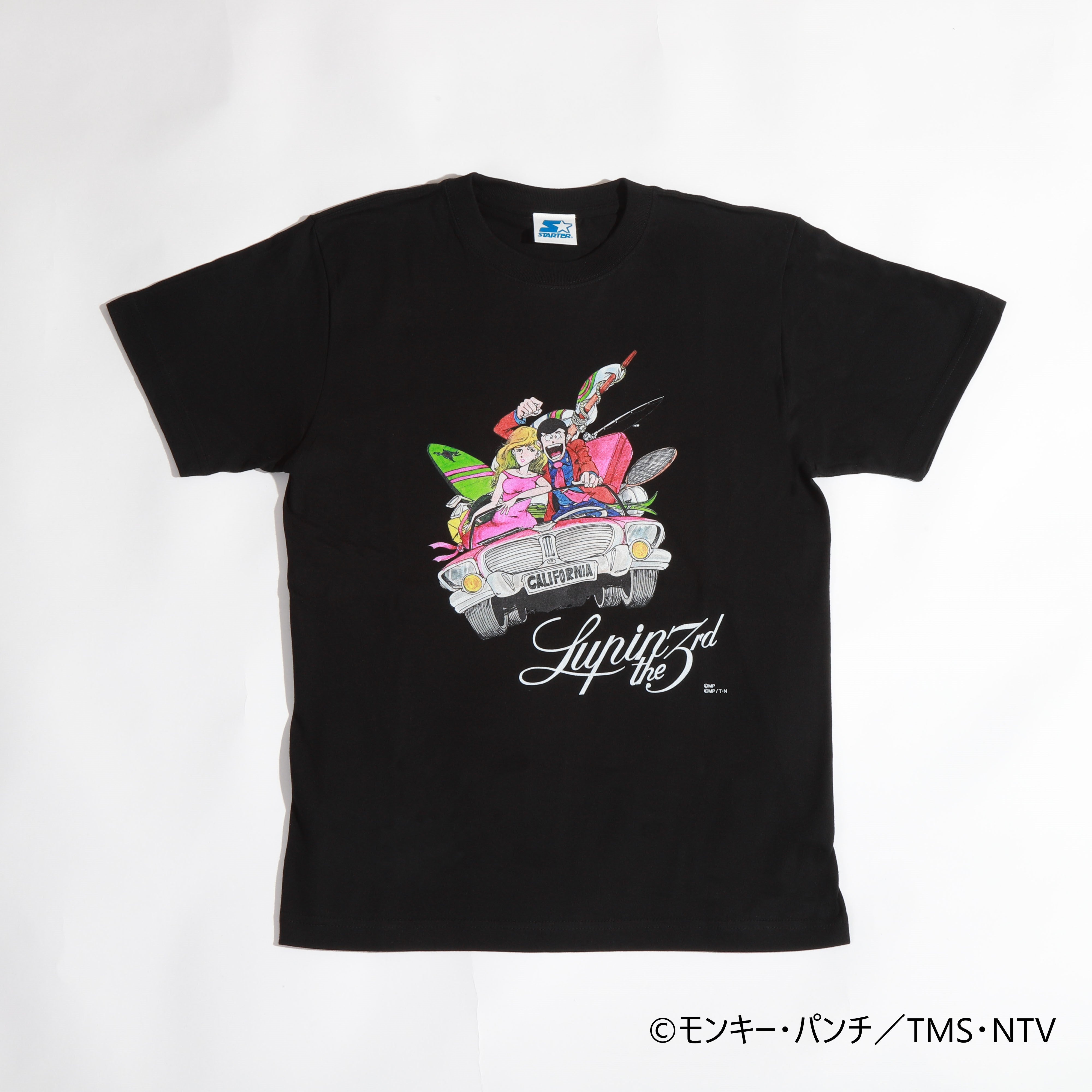 00s　USA製　Tシャツ　ルパン三世　パンチ・ザ・モンキー　ミュージック　音楽 ルパン三世 半袖Tシャツ ルパン グレー／Apparel Edition ルパン