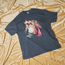 STEINS;GATE 因果旋律のシンフォニー  レコードジャケットTシャツ チャコール　※7月中旬お届け