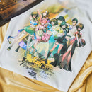 STEINS;GATE 因果旋律のシンフォニー  レコードジャケットTシャツ 白　※7月中旬お届け