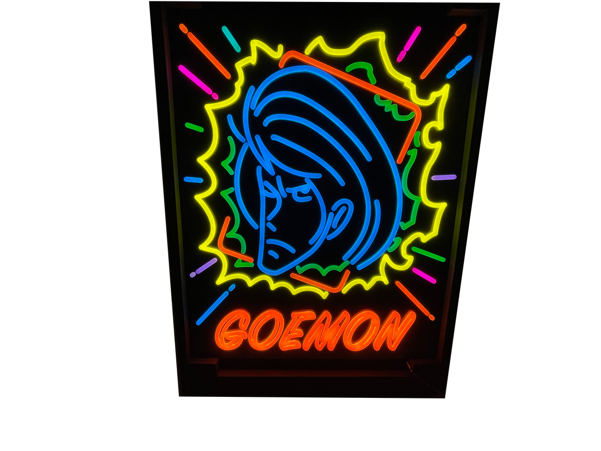 ゴエもん ルパン三世 ネオンアート（五エ門）/ Lupine III Neon Art