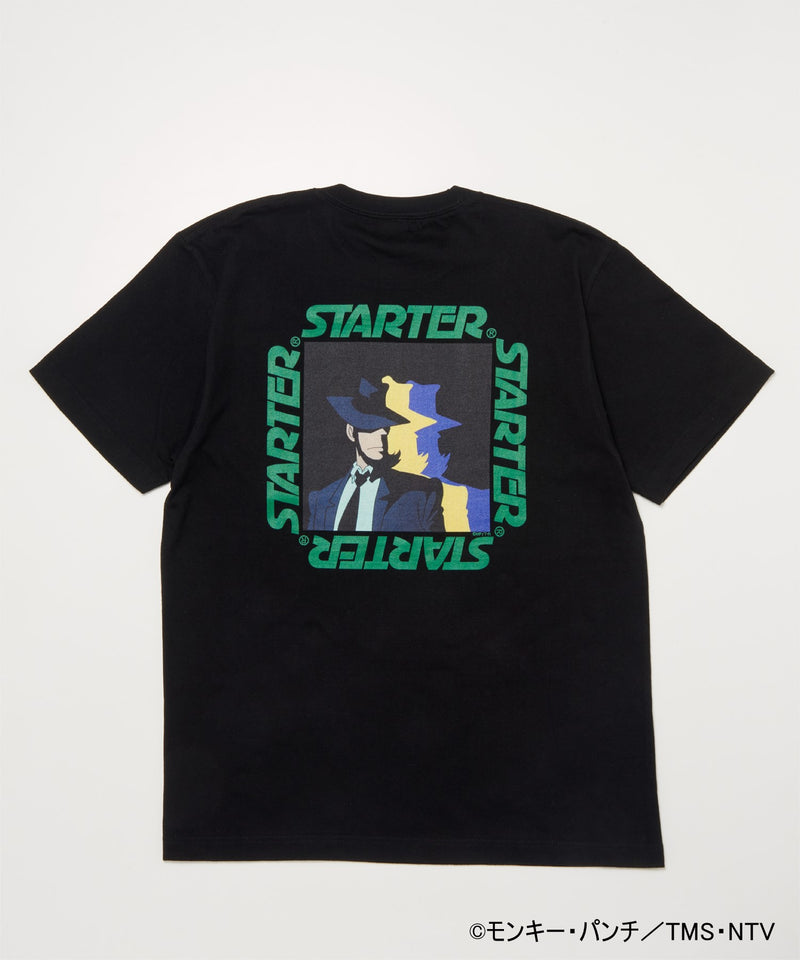 18.スターターＴシャツ 【次元】 黒（LL）/ Starter T-shirt Jigen printed (LL)