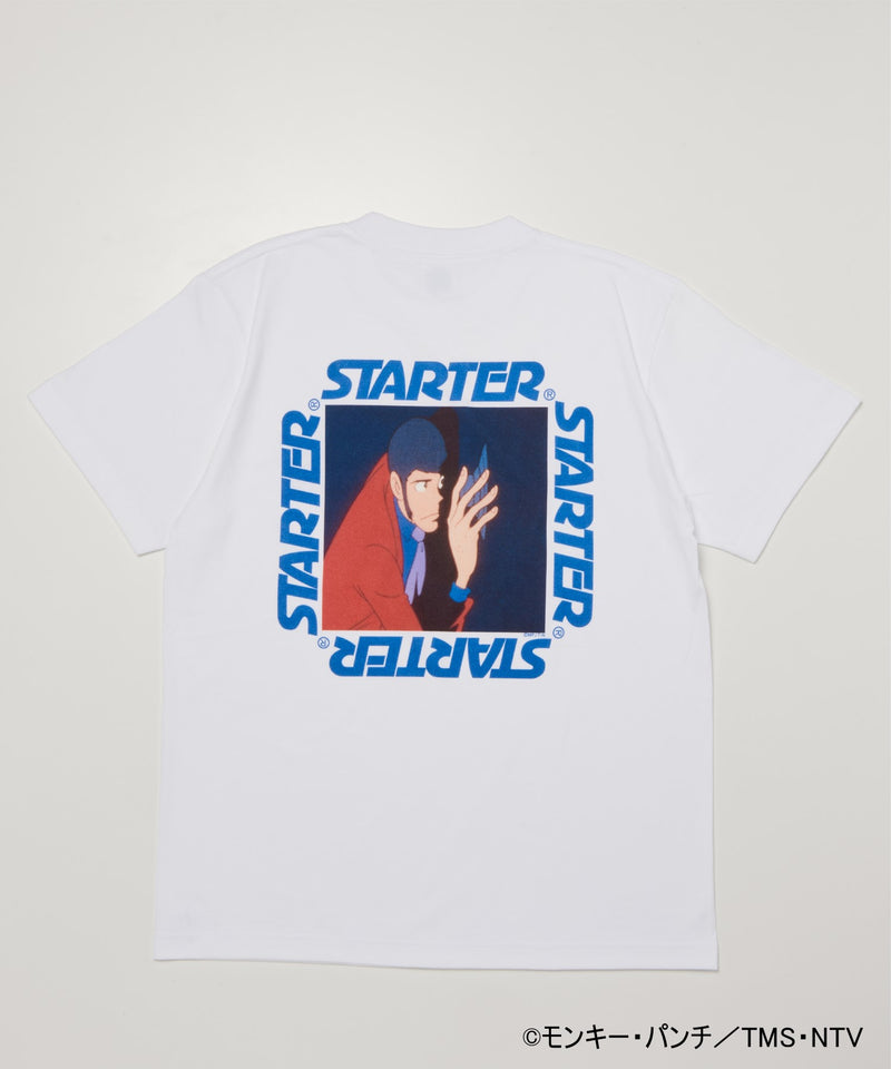 35.スターターＴシャツ 【ルパン】 白（L）/ Starter T-shirt Lupin printed (L)