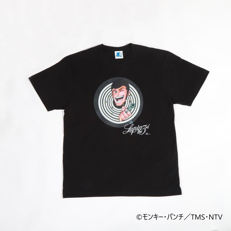 56.スターターＴシャツ 【モンキー・パンチ】① TARGET（L）/ Starter T-shirt Monkey punch ① TARGET printed (M)